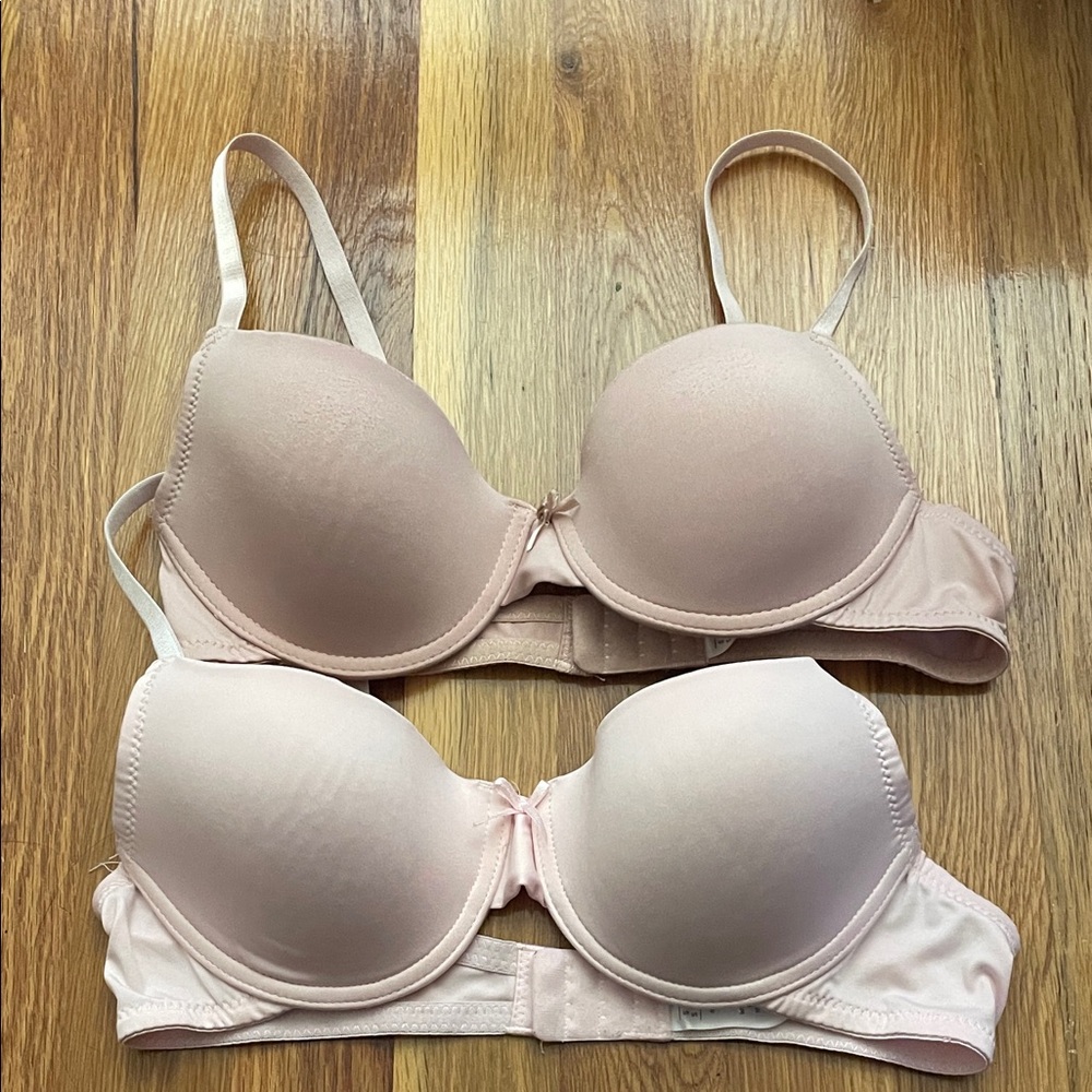 Simply Styled Light Pink Bra Duo size 34A